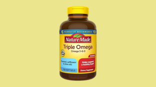 Nature Made Triple Omega 3 6 9 Supplements, Flaxseed, Safflower & Olive Oils, Fish Free Omega 3 Fatty Acid Supplement, 150 Softgels, 75 Day Supply
